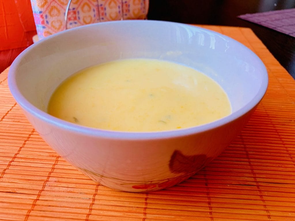 Крем супа с праз